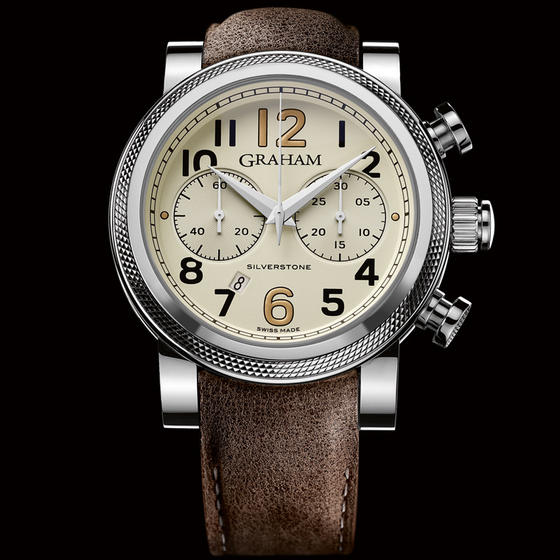 GRAHAM LONDON 2BLFS.W06A SILVERSTONE VINTAGE 30 replica watch